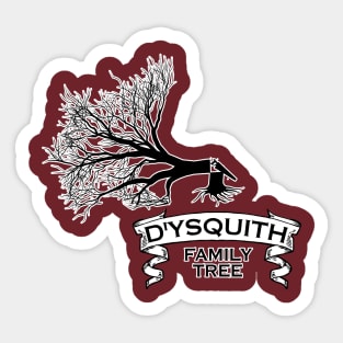 The D'YSquith Family Tree Sticker